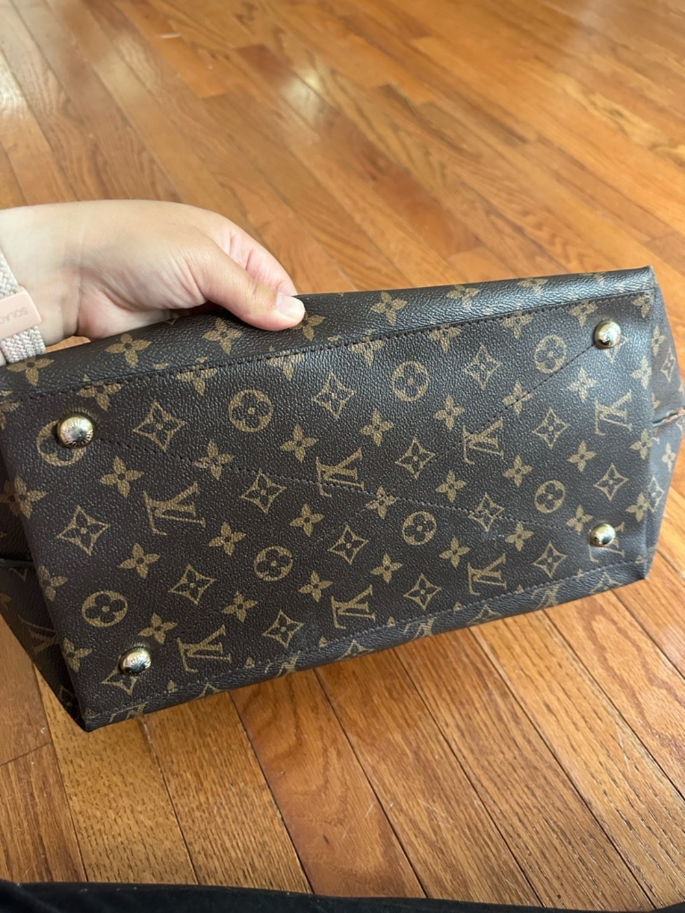 Louis Vuitton Mahina Carmel Tote Bag - Picture 10 of 11